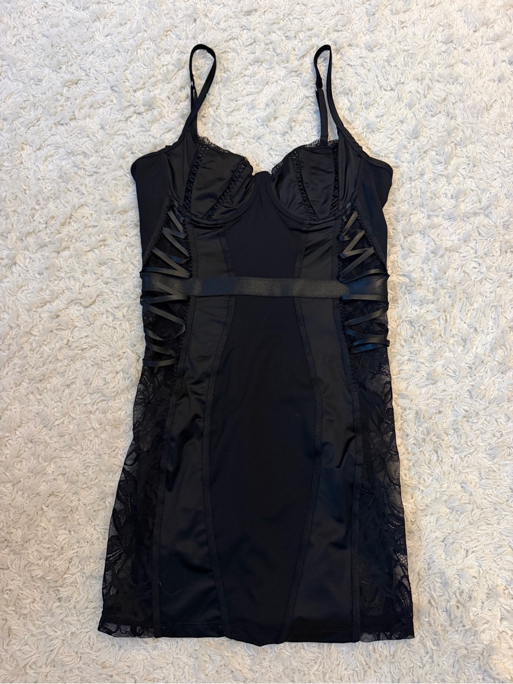 SIXONYX Black mini dress